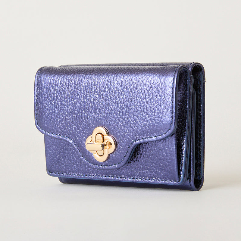 ◆CORRECT限定◆HASHIBAMI【Ha-2502-201 ひねり金具 ミニウォレット】ミッドナイト