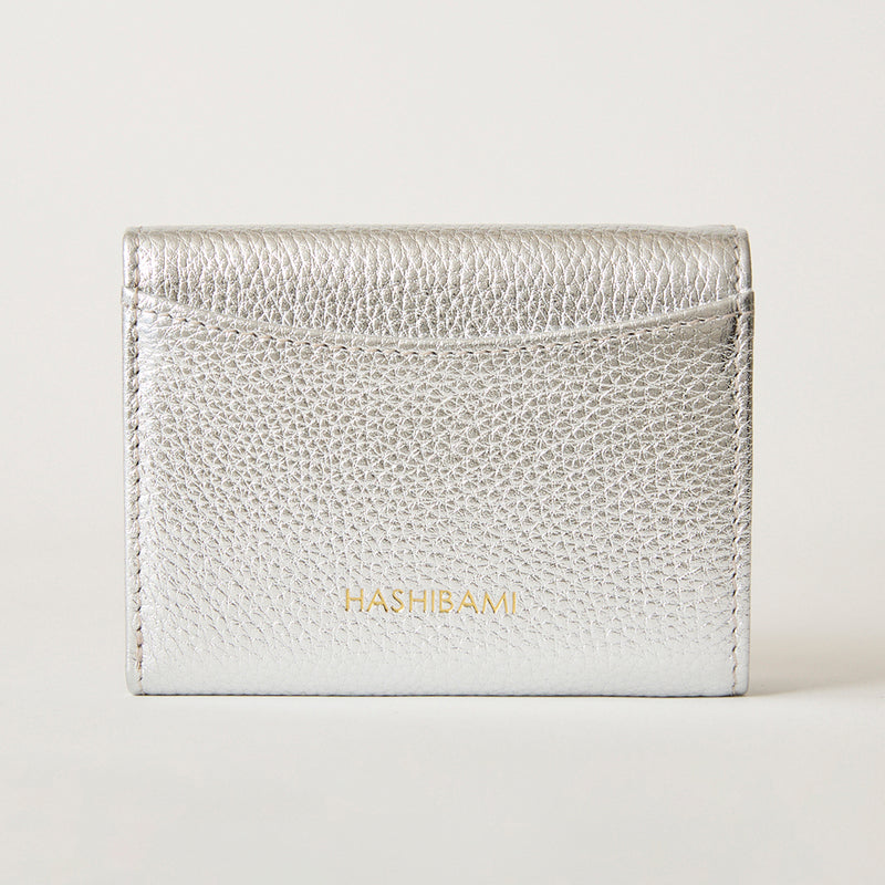 ◆CORRECT限定◆HASHIBAMI【Ha-2502-201 ひねり金具 ミニウォレット】シルバー