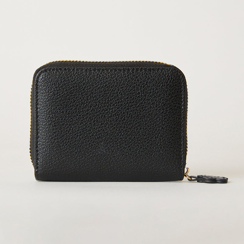 ◆CORRECT限定◆HASHIBAMI【Ha-2502-203 フラワーパッチ ハーフウォレット】ブラック