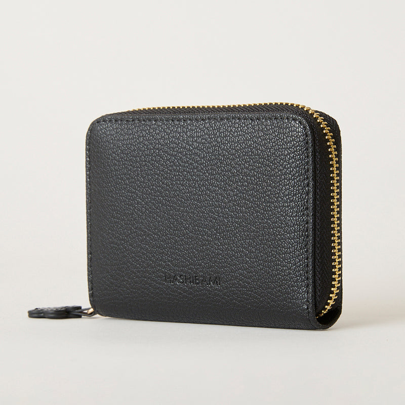 ◆CORRECT限定◆HASHIBAMI【Ha-2502-203 フラワーパッチ ハーフウォレット】ブラック