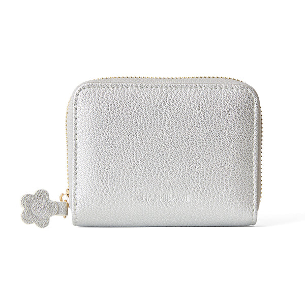 ◆CORRECT限定◆HASHIBAMI【Ha-2502-203 フラワーパッチ ハーフウォレット】シルバー