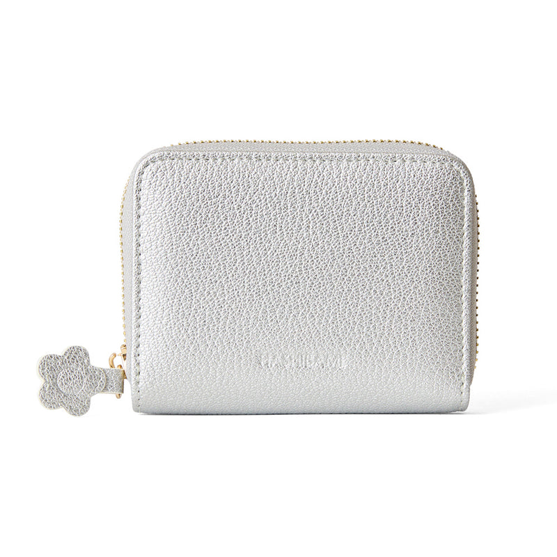 ◆CORRECT限定◆HASHIBAMI【Ha-2502-203 フラワーパッチ ハーフウォレット】シルバー