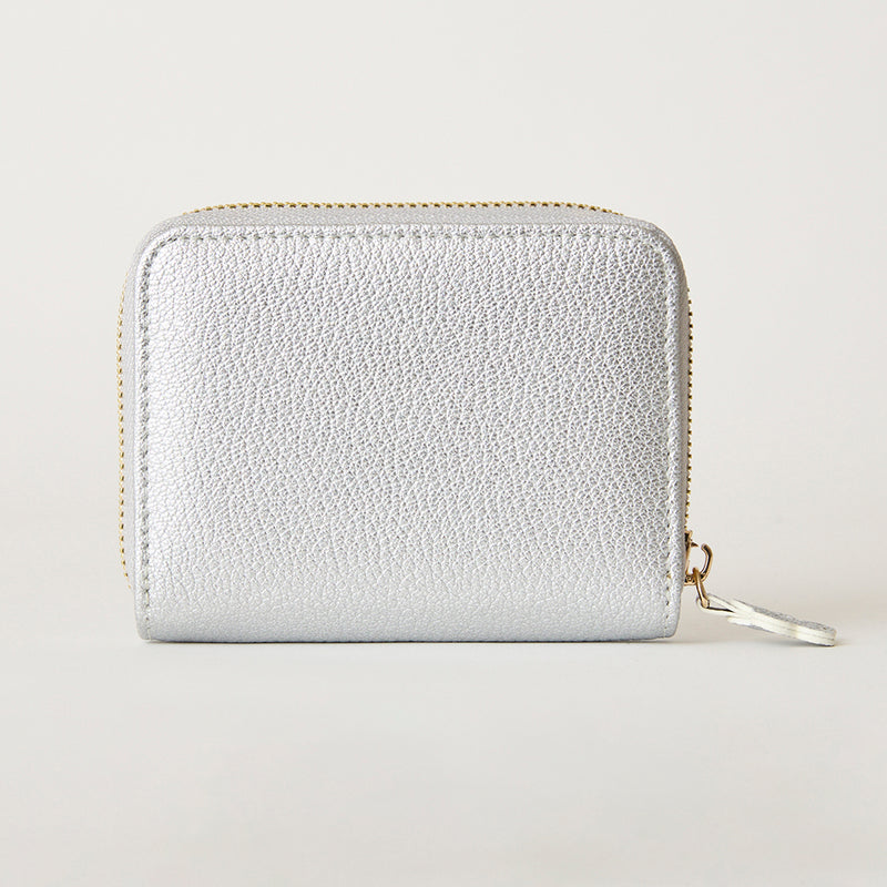 ◆CORRECT限定◆HASHIBAMI【Ha-2502-203 フラワーパッチ ハーフウォレット】シルバー