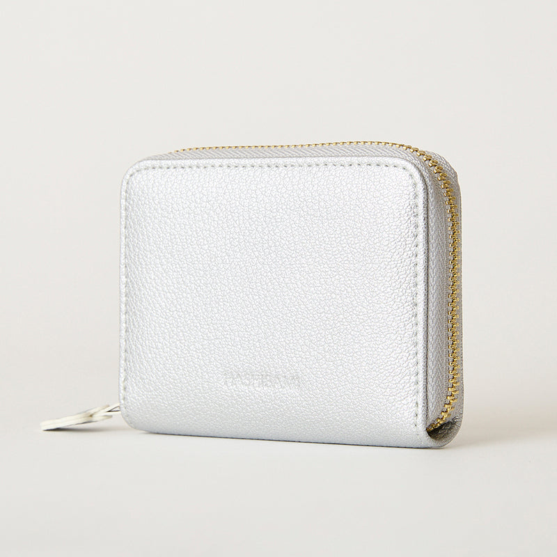 ◆CORRECT限定◆HASHIBAMI【Ha-2502-203 フラワーパッチ ハーフウォレット】シルバー