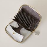 ◆CORRECT限定◆HASHIBAMI【Ha-2502-203 フラワーパッチ ハーフウォレット】シルバー