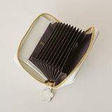 ◆CORRECT限定◆HASHIBAMI【Ha-2502-203 フラワーパッチ ハーフウォレット】ホワイト