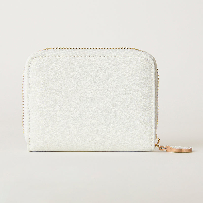 ◆CORRECT限定◆HASHIBAMI【Ha-2502-203 フラワーパッチ ハーフウォレット】ホワイト