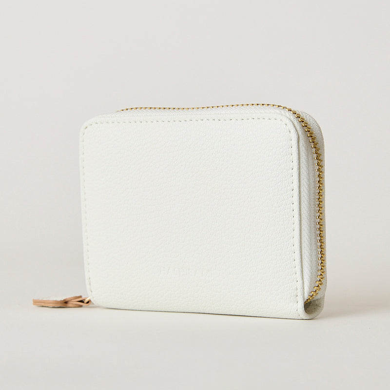 ◆CORRECT限定◆HASHIBAMI【Ha-2502-203 フラワーパッチ ハーフウォレット】ホワイト