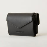 ◆CORRECT限定◆HASHIBAMI【Ha-2502-205 フェズ Wフェイス ミニウォレット】ブラック