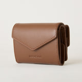 ◆CORRECT限定◆HASHIBAMI【Ha-2502-205 フェズ Wフェイス ミニウォレット】ダークブラウン