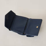 ◆CORRECT限定◆HASHIBAMI【Ha-2502-205 フェズ Wフェイス ミニウォレット】ネイビー