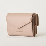 ◆CORRECT限定◆HASHIBAMI【Ha-2502-205 フェズ Wフェイス ミニウォレット】ローズグレー