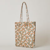 ◆CORRECT限定◆HASHIBAMI【Ha-2502-302 フラワープリント トートボックスバッグ】チャイ