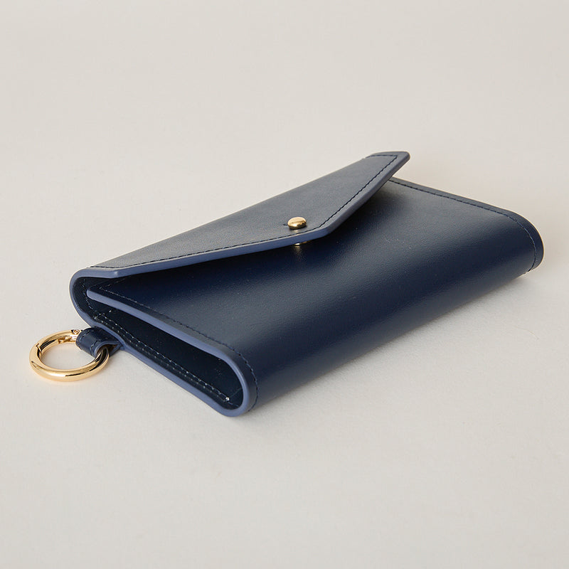 ◆CORRECT限定◆HASHIBAMI【Ha-2502-305 アクスタ入れ　ノート型チャーム】ネイビー