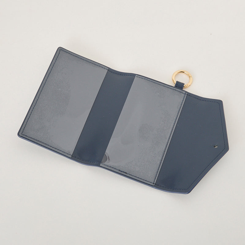 ◆CORRECT限定◆HASHIBAMI【Ha-2502-305 アクスタ入れ　ノート型チャーム】ネイビー