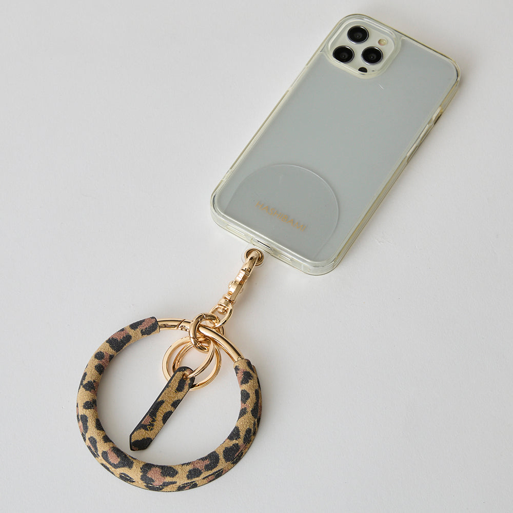 HASHIBAMI【Ha-2504-072 ウィンドベル レオパード ハンド