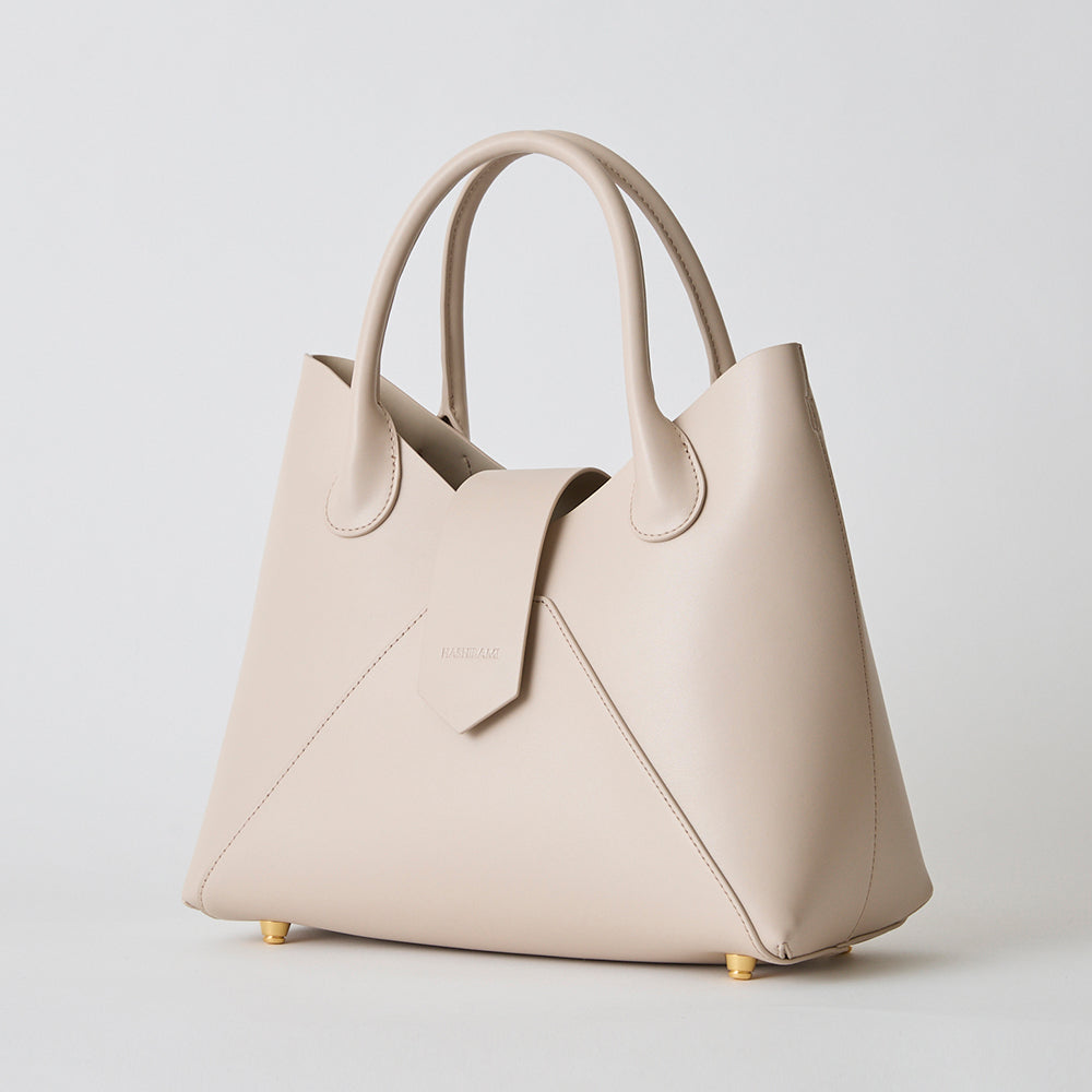 HASHIBAMI【Ha-2504-100 フェズ ハンドバッグ】ベージュ – CORRECT