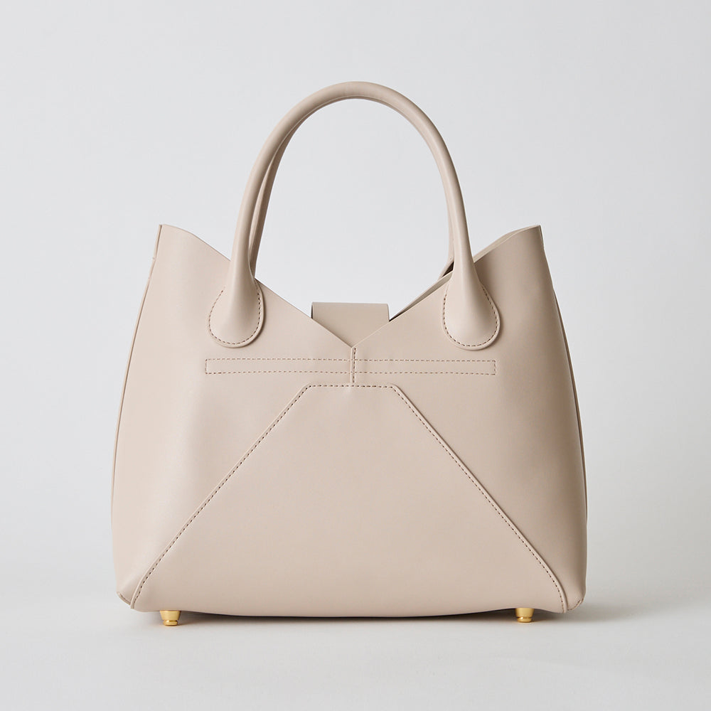 HASHIBAMI【Ha-2504-100 フェズ ハンドバッグ】ベージュ – CORRECT