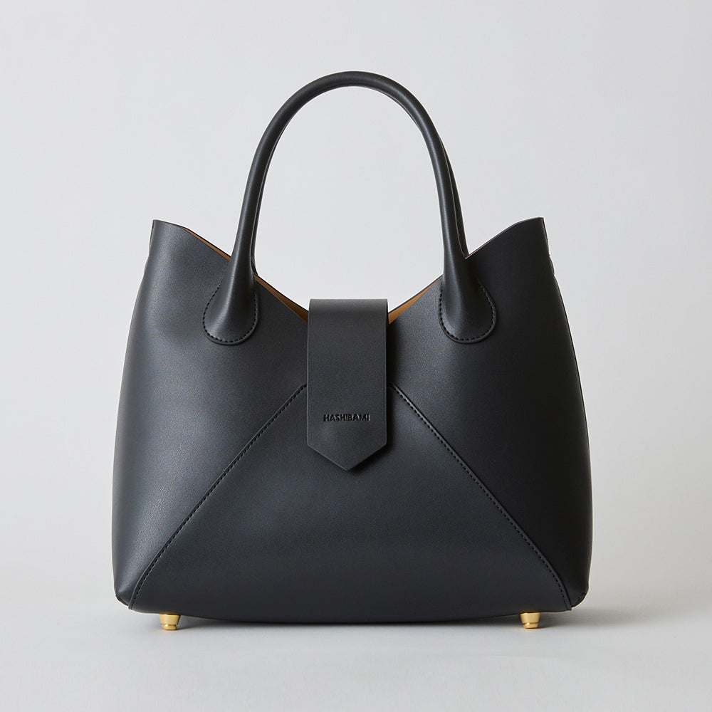 HASHIBAMI【Ha-2504-100 フェズ ハンドバッグ】ブラック – CORRECT
