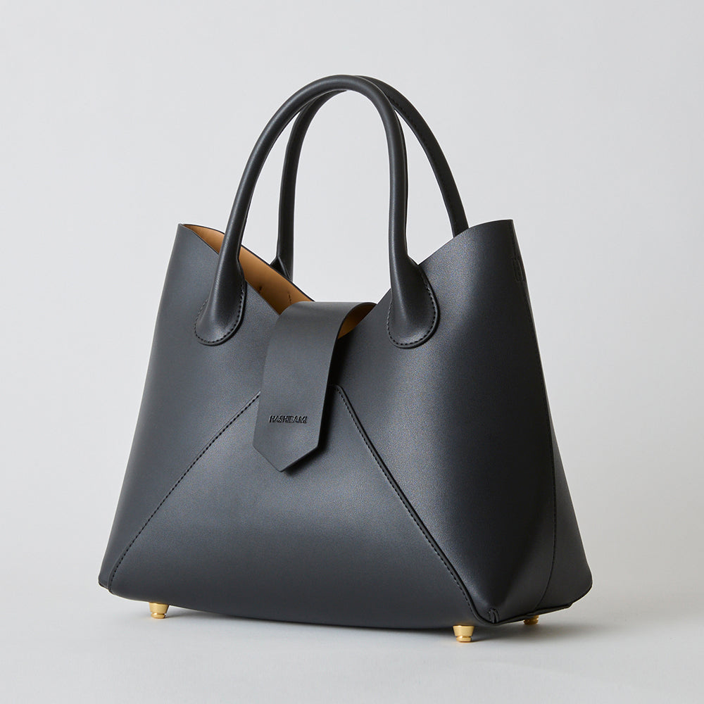 HASHIBAMI【Ha-2504-100 フェズ ハンドバッグ】ブラック – CORRECT