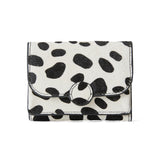 ◆CORRECT限定◆HASHIBAMI【Ha-2504-107 カウヘア― 三つ折り財布】ダルメシアン