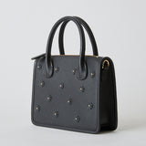 ◆CORRECT限定◆HASHIBAMI【Ha-2504-112 スモールフラワー ポシェット】ブラック