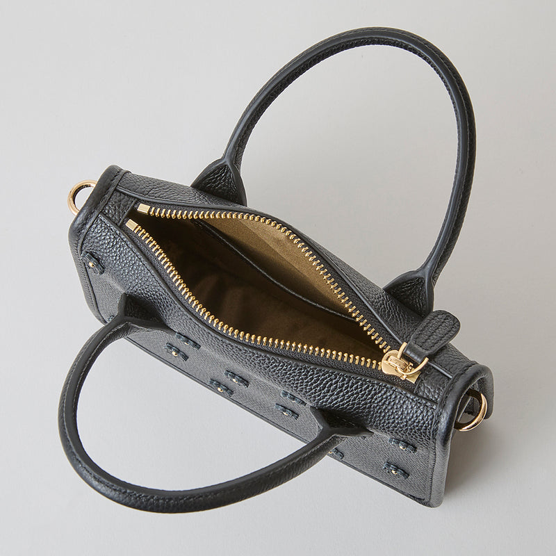 ◆CORRECT限定◆HASHIBAMI【Ha-2504-112 スモールフラワー ポシェット】ブラック