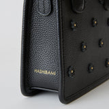 ◆CORRECT限定◆HASHIBAMI【Ha-2504-112 スモールフラワー ポシェット】ブラック