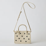 ◆CORRECT限定◆HASHIBAMI【Ha-2504-112 スモールフラワー ポシェット】エクリュ