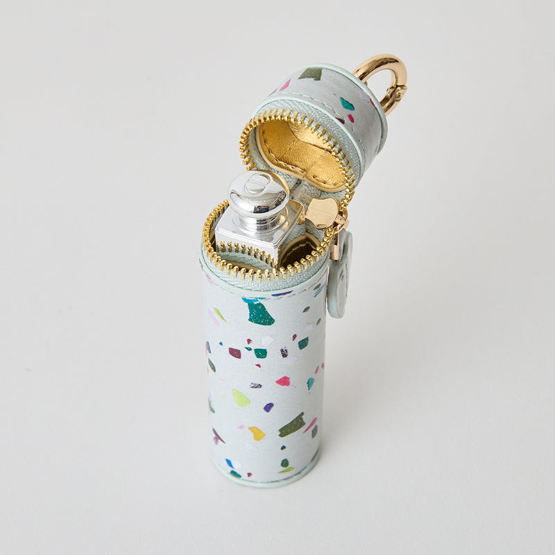 ◆CORRECT限定◆HASHIBAMI【Ha-2504-115 グリント ZIP リップチャーム】マルチカラー