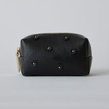 ◆CORRECT限定◆HASHIBAMI【Ha-2506-004 スモールフラワー ポーチ】ブラック