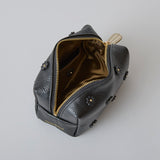 ◆CORRECT限定◆HASHIBAMI【Ha-2506-004 スモールフラワー ポーチ】ブラック