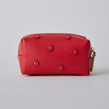 ◆CORRECT限定◆HASHIBAMI【Ha-2506-004 スモールフラワー ポーチ】レッド