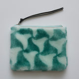 ◆CORRECT限定◆HASHIBAMI【Ha-2506-801 柄ムートン ポーチ】グリーン