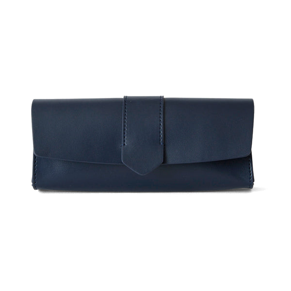 ◆CORRECT限定◆HASHIBAMI【Ha-2506-808 フェズ ペン&メガネケース】ネイビー