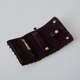 ◆CORRECT限定◆HASHIBAMI【Ha-2506-812 チェック柄 アクセサリーポーチ】チェリー