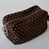 ◆CORRECT限定◆HASHIBAMI【Ha-2506-813 柄スエード ポーチクラッチ】ダークブラウン