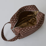 ◆CORRECT限定◆HASHIBAMI【Ha-2506-813 柄スエード ポーチクラッチ】ダークブラウン