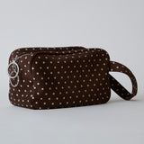 ◆CORRECT限定◆HASHIBAMI【Ha-2506-813 柄スエード ポーチクラッチ】ダークブラウン