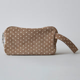 ◆CORRECT限定◆HASHIBAMI【Ha-2506-813 柄スエード ポーチクラッチ】グレーベージュ