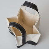 HASHIBAMI【Ha-2506-815 星底 キャンバスバッグ】ブラック