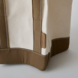 HASHIBAMI【Ha-2506-815 星底 キャンバスバッグ】グレーベージュ