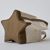 HASHIBAMI【Ha-2506-815 星底 キャンバスバッグ】グレーベージュ