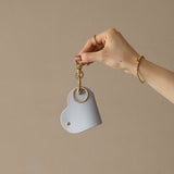 HASHIBAMI 【Ha-2307-220 ハート型 スマートキーリング】サルビアブルー