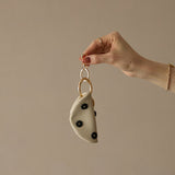 HASHIBAMI 【Ha-2509-615 スモールフラワー キーケース】エクリュ