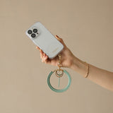 HASHIBAMI【Ha-2311-410 ウィンドベル ハンドストラップ】オパールグリーン