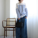 murir【MUR25007 フラワーチャーム付き2WAYショルダーバッグ】ブラック