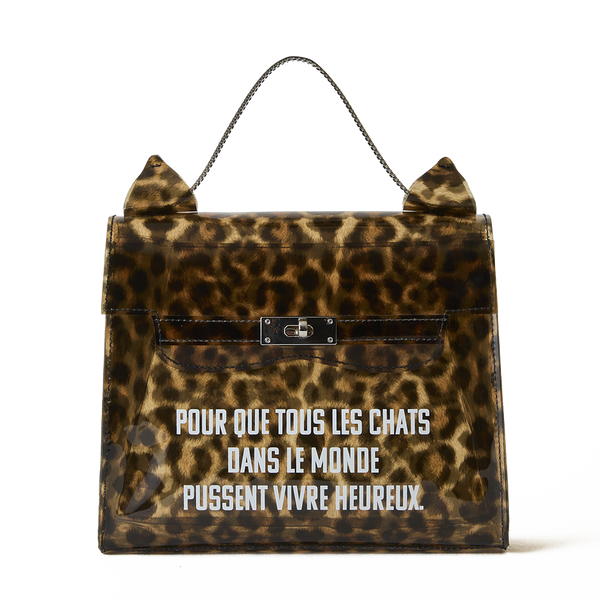 N+Ecology(ネコロジー)【NE-0022091 猫耳 かぶせバッグ PVC