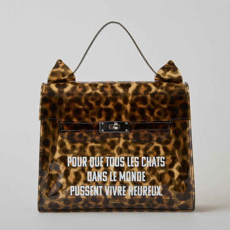 N+Ecology(ネコロジー)【NE-0022091 猫耳 かぶせバッグ PVC