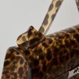 N+Ecology(ネコロジー)【NE-0022091 猫耳 かぶせバッグ PVC】レオパード